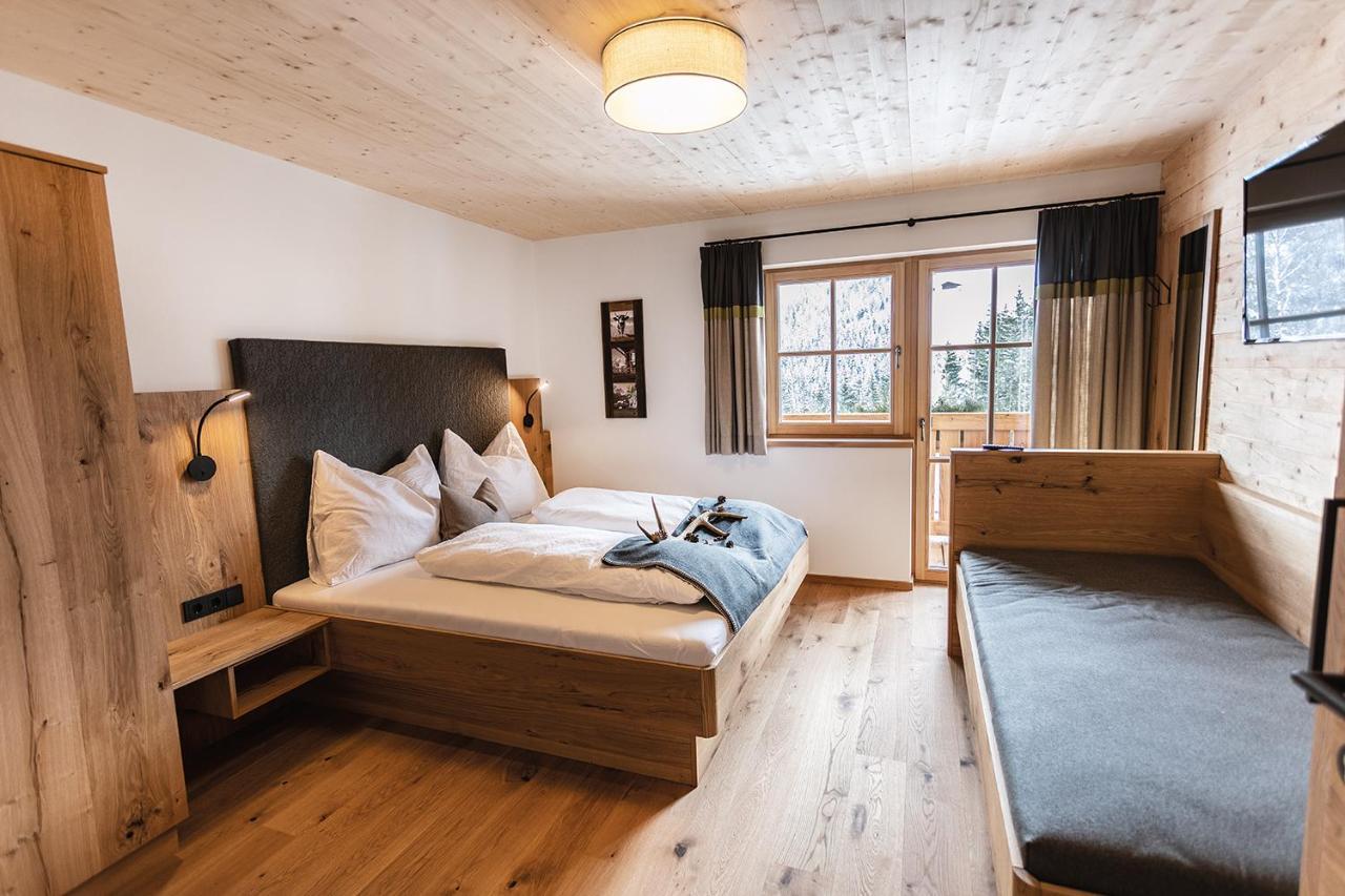 Bergseegut Chalet Und Apartment Wagrain Exterior photo